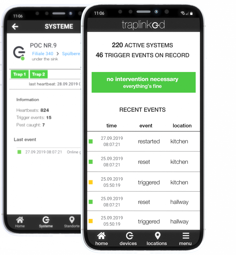 traplinked native ios app software traplinked native ios app software